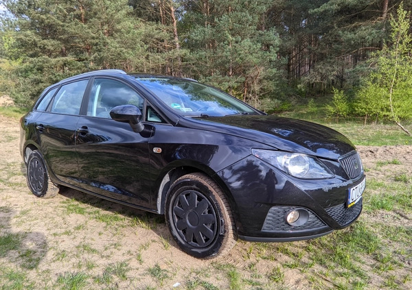 Seat Ibiza cena 18500 przebieg: 156640, rok produkcji 2010 z Tuchola małe 254